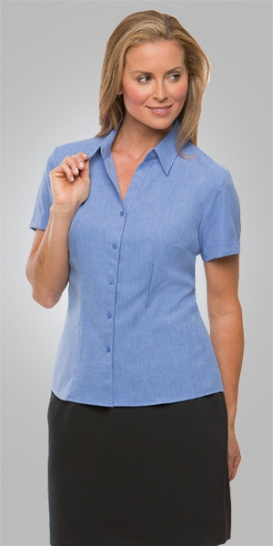 HS2146-PCA: Ezilyn S/S Shirt - Blue