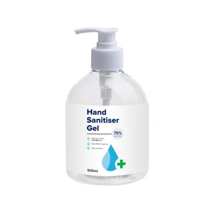 PCA09 - 500ml Hand Sanitiser Gel