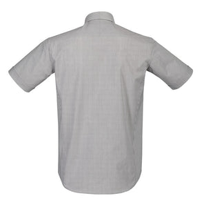 HSS121MS-ADMIN: Mens Berlin Short Sleeve Shirt - GRAPHITE